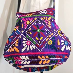 Handmade Tribal Gypsy Gorgeous Embroidered Purse from Rajasthan India